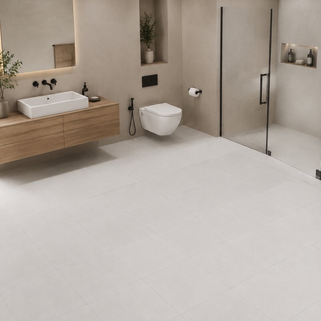 AL 11715 Plain and texture Bathroom Tiles - My Home Studio